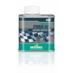 Huile de fourche bouteille étain Motorex Racing 4W