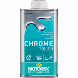 Motorex CHROME POLISH, Voiture, Polisseur de peinture, Jante, Pot, Liquide, Vert, Gris