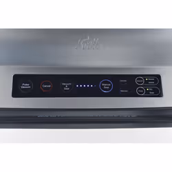 Solis Vac Prestige appareil à emballage sous vide 800 mbar Noir, Acier inoxydable