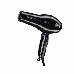 Solis Swiss Perfection, Secteur, Noir, Anneau de suspension, 1,8 m, Suisse, 2300 W