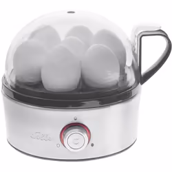 Solis 827, 7 œufs, Plastique, Acier inoxydable, Acier inoxydable, 400 W, 160 mm, 16,5 cm