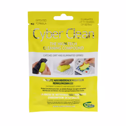 Cyber Clean 46197, Pâte de nettoyage d'équipement électronique, Clavier, téléphone, Universel, Jaune, 80 g