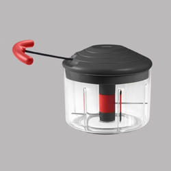 Moha Speedy Max ustensile pour râper et émincer Noir, Rouge, Transparent