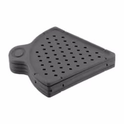 Moha SILICOOK, Rond, Noir, Silicone, Acier inoxydable, 330 mm, 330 mm