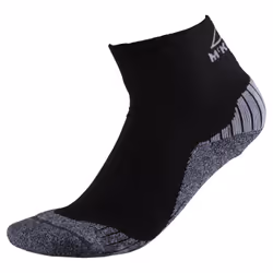 McKinley Flo Quarter, Chaussettes mi-mollet, Noir, Gris, Adulte, Unisexe, 45 - 47, Spéciale