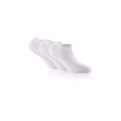 Rohner Sneaker 3er Pack, Chaussettes de sport, Blanc, Adulte, 43-46, 3 paire(s), Coton, Polyamide, Spandex