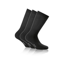 Rohner Sport Unisexe Chaussettes d’athlétisme Noir 3 paire(s)