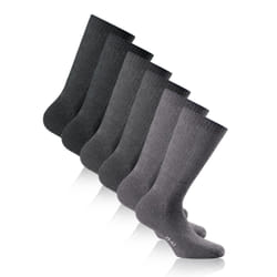 Rohner Sport 3er Pack Unisexe Chaussettes d’athlétisme Gris 3 paire(s)