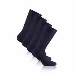 Rohner Bambus, Chaussettes remontant jusqu'aux genoux, Marine, Adulte, Unisexe, 39-42, EUE