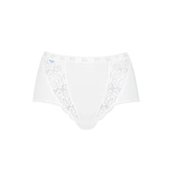 Sloggi - Pack x4 slips taille haute CHIC - 0071632 - Slips - Blanc - 46