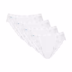Sloggi - Pack x4 slips taï CHIC - 0071654 - Slips - Blanc - 42