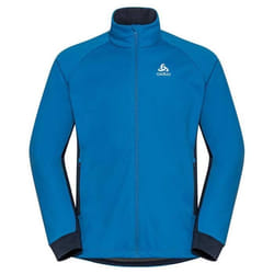 Veste de ski de fond pour homme - Odlo - BRENSHOLMEN - Bleu - Manches longues - Montagne