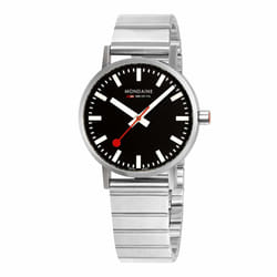 Mondaine Classic Montre bracelet Unisexe Quartz Argent