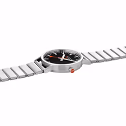 Mondaine Classic Montre bracelet Unisexe Quartz Argent