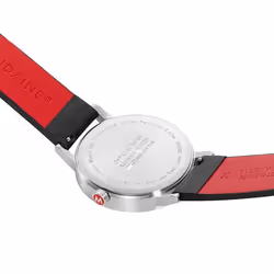 Mondaine Classic Montre bracelet Unisexe Quartz Noir, Acier inoxydable Acier inoxydable