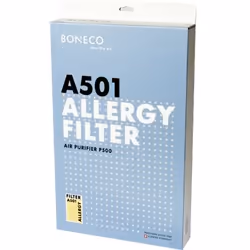 Boneco A501, Filtre purificateur d'air, HEPA/Carbone, 99%, Boîte