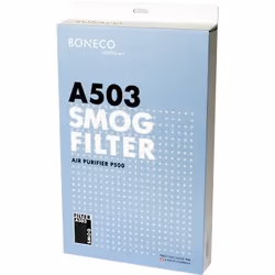 Boneco A503 SMOG filter, Filtre purificateur d'air, HEPA/Carbone, 99%, Boîte