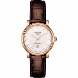 Montre Femme - Tissot - T-Classic T122.207.36.031.00 - Automatique - Cuir - Argenté