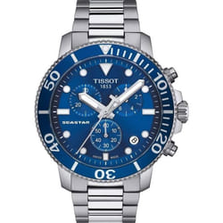 Montre - Tissot - Seastar 1000 - Chronographe - Acier inoxydable - Verre saphir