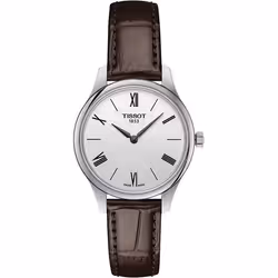 Montre - TISSOT - Tradition 5.5 Lady - Cuir marron - Verre saphir - Analogique