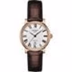 Montre - Tissot - T1222073603300 - Cuir Marron - 30 mm - Résistante à leau 5 bar