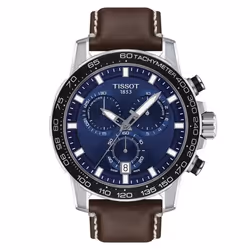Montre - TISSOT - Supersport Chrono - 455mm - Acier - Quartz - Bleu
