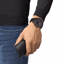 Montre - Tissot - Supersport Chrono - 455mm - Quartz - Acier PVD noir