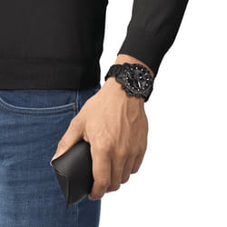 Montre - Tissot - Supersport Chrono - 455mm - Quartz - Acier PVD noir
