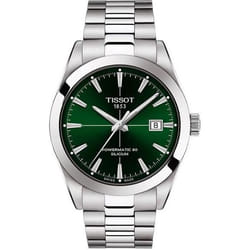 Montre - Tissot - Powermatic 80 - Acier - Cadran vert - Étanche 100m