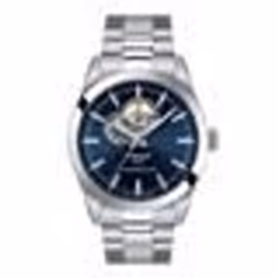 Montre - TISSOT - Gentleman - Automatique - Cadran bleu - Bracelet acier