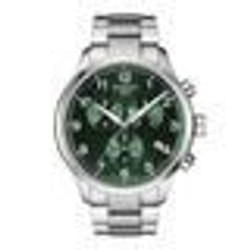 Montre - TISSOT - Chrono XL Classic - Acier inoxydable - Cadran vert émeraude - Étanchéité 10 Atm