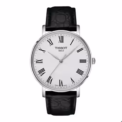 Montre - Tissot - T1434101603300 - Cuir Noir - 40 mm - Résistante à leau 3 bar