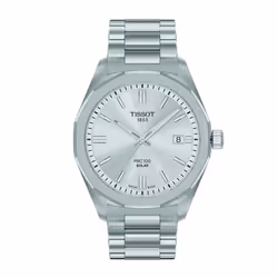 Montre homme bracelet acier - Tissot - Montre Tissot PRC100 Solar acier