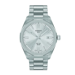Montre homme bracelet acier - Tissot - Montre Tissot PRC100 Solar acier