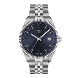 Montre - TISSOT - Montre Tissot Ballade - Acier inoxydable - Cadran bleu - Étanchéité 10 Atm
