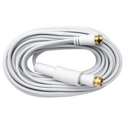 Axing SFK 999-02 câble coaxial 10 m Blanc