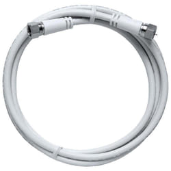 Axing MAK20080 câble coaxial 2 m F Blanc