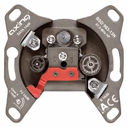 Axing BSD 963-13N, R/TV+SAT, Gris, CE, 68 mm, 39 mm, 68 mm