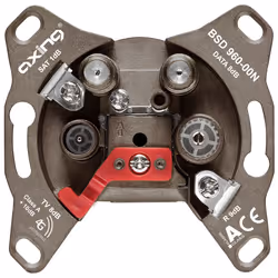 Axing BSD 960-00N, R/TV+SAT, Gris, CE, 68 mm, 39 mm, 68 mm