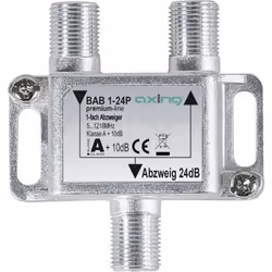 Dérivateur TV câble Axing BAB 1-24P 1x 5 - 1218 MHz