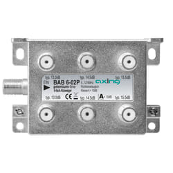 Axing BAB 6-02P Diviseur de câbles Gris