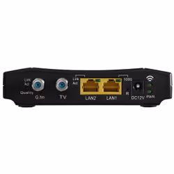 Axing EOC 2-11 routeur sans fil Gigabit Ethernet Monobande (2,4 GHz) Noir