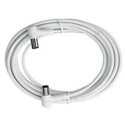 Axing BAK 153-00 câble coaxial 1,5 m IEC Blanc