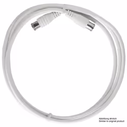 Axing SAK 151-00 F, 1,5 m, Blanc