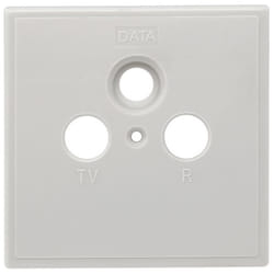 Axing SZU00201 Plaque de commutation et obturateur Blanc
