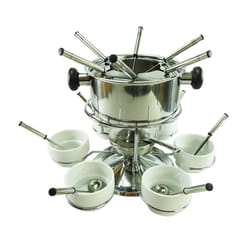 Rotel F0501 service à fondue 1,7 L Acier inoxydable, Blanc 6 personne(s)