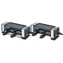 Rotel U1243CH raclette 2 personne(s) Noir, Gris