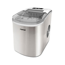 Rotel U9903CH machine à glaçons Machine à glaçon portable 12 kg/24h 120 W Acier inoxydable