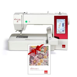 Brodeuse ELNA EXPRESSIVE 830 LARGE CREATIVE EDITION + LOGICIEL EXUBERANCE JUNIOR