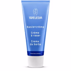 Weleda 9478CH, Crème à raser, Hommes, Universel, 75 ml, Protection, Adoucissant, Tube
